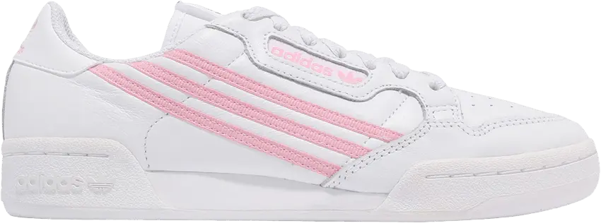  Adidas Wmns Continental 80 &#039;White True Pink&#039;