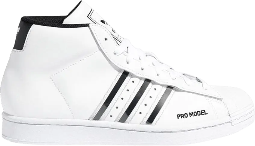  Adidas Pro Model &#039;White Black&#039;