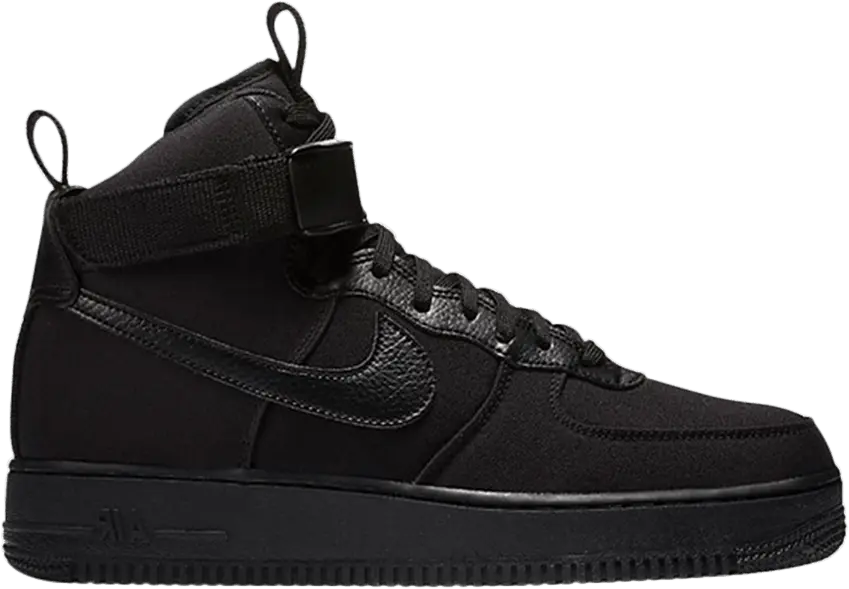  Nike Air Force 1 High &#039;07 Canvas Black Black Anthracite