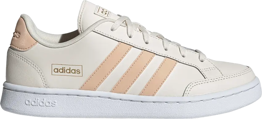 Adidas Wmns Grand Court SE &#039;Chalk White Halo Blush&#039;