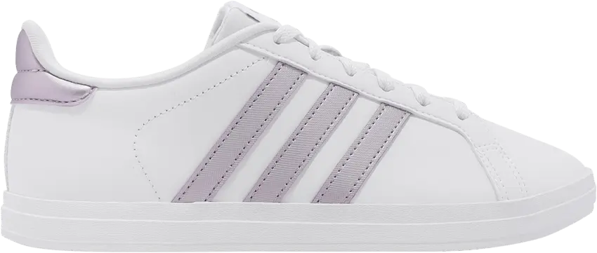  Adidas Wmns Courtpoint &#039;White Matte Purple&#039;