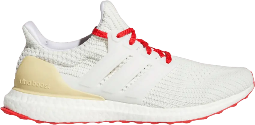  Adidas UltraBoost 4.0 DNA &#039;White Tint Vivid Red&#039;