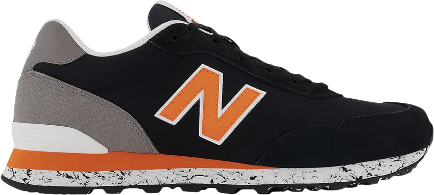  New Balance 515v3 Black Orange White