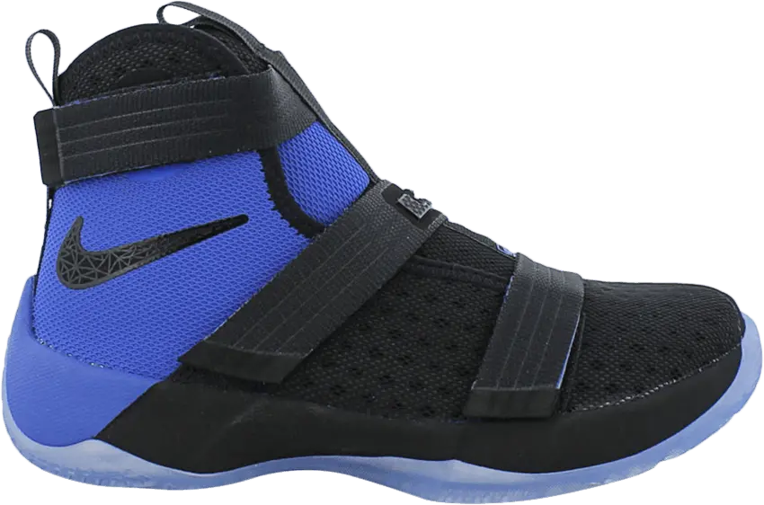  Nike LeBron Soldier 10 PS &#039;Black Royal Blue&#039;