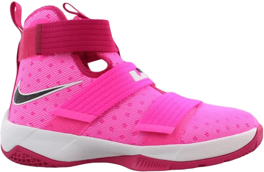  Nike LeBron Soldier 10 GS &#039;Vivid Pink Blast&#039;