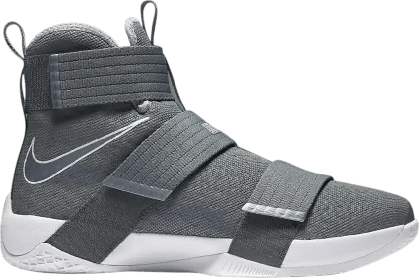 Nike Zoom LeBron Soldier 10 GS &#039;Cool Grey&#039;