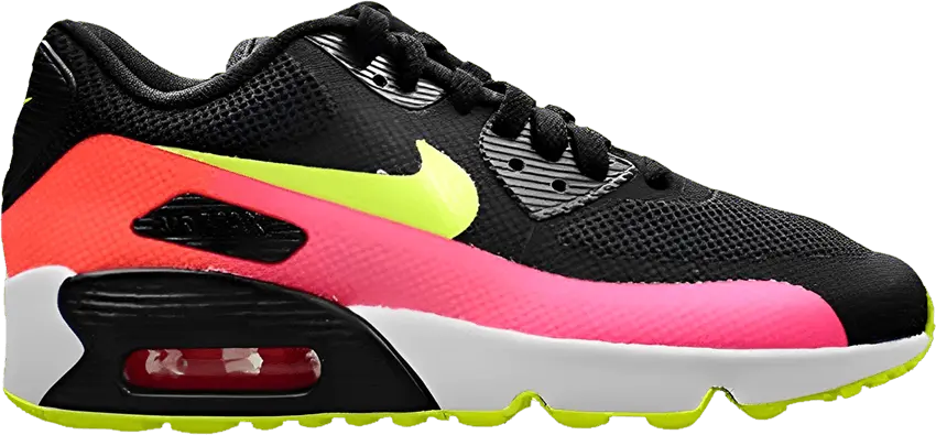  Nike Air Max 90 FB GS &#039;Black Pink Volt&#039;