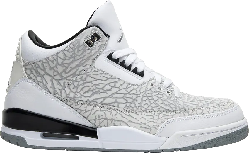  Jordan 3 Retro White Flip