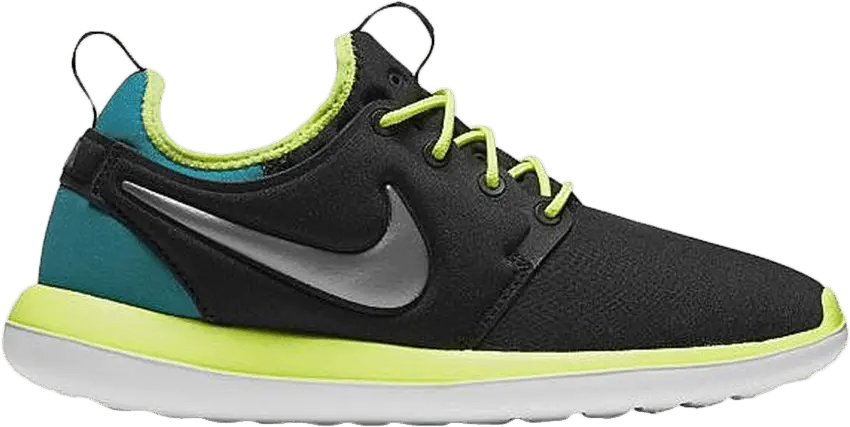  Nike Roshe Two GS &#039;Black Volt Teal&#039;