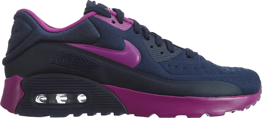  Nike Air Max 90 Ultra SE GS &#039;Midnight Navy Hyper Violet&#039;