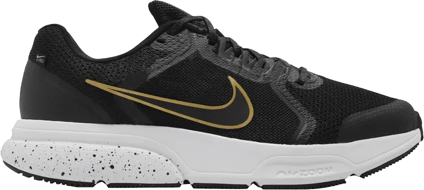  Nike Zoom Span 4 &#039;Black Metallic Gold&#039;