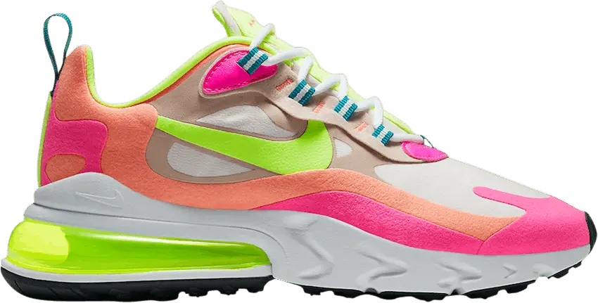  Nike Air Max 270 React Pink Volt