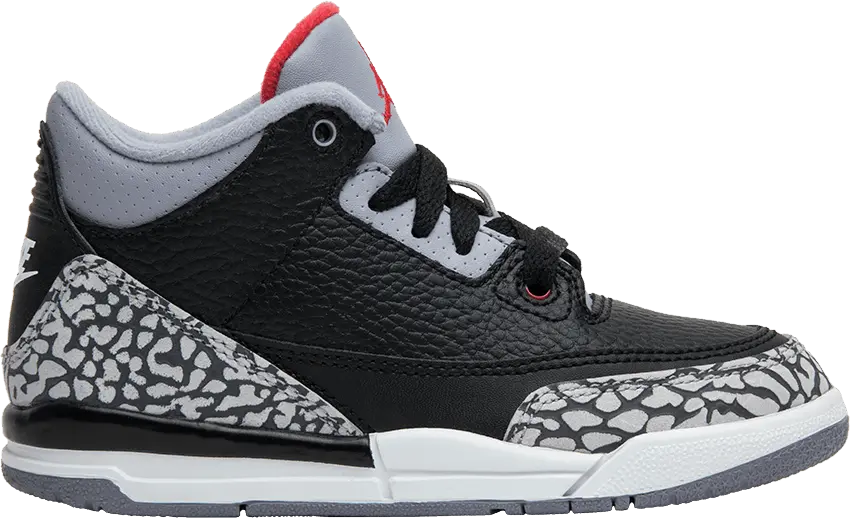  Jordan 3 Retro Black Cement (2018) (PS)