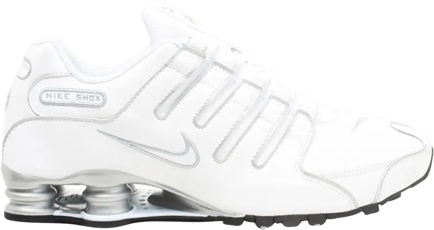  Nike Shox NZ SL &#039;White Metallic Silver&#039;