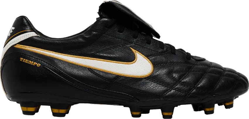 Nike Tiempo Mystic 3 FG &#039;Black Metallic Gold&#039;