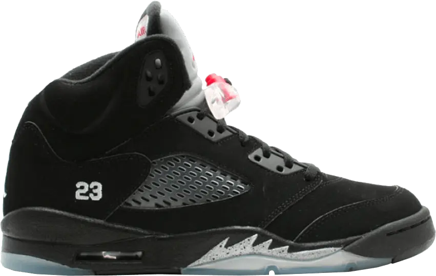  Jordan 5 Retro Black Metallic (2007) (GS)