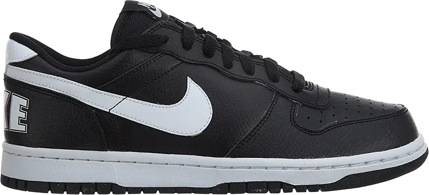 Big Nike Low &#039;Black White&#039;