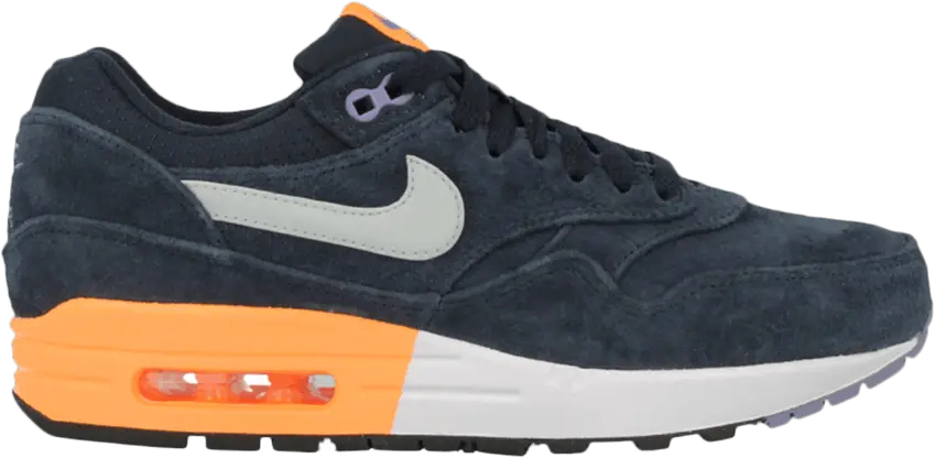  Nike Air Max 1 Dark Obsidian Atomic Orange