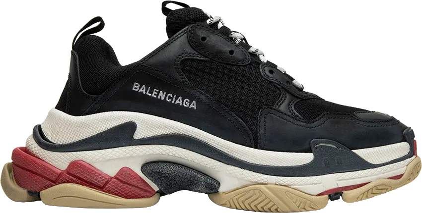  Balenciaga Triple S Sneaker &#039;Black&#039; 2018