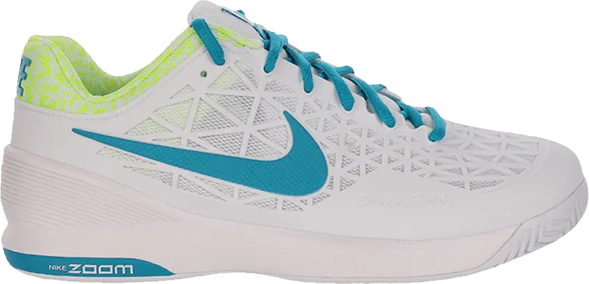 Nike Zoom Cage 2 &#039;White Volt Blue Lagoon&#039;