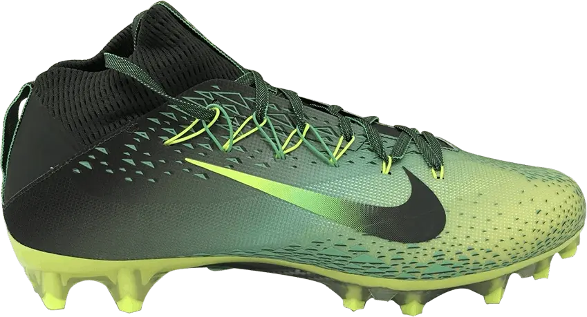  Nike Vapor Untouchable 2 Football Cleat &#039;Electro Green Volt&#039;