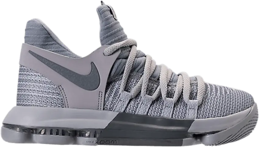  Nike KD 10 Wolf Grey (GS)