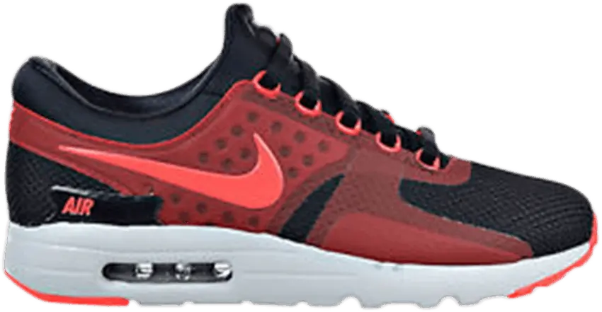  Nike Ari Max Zero Essential Black/Bright Crimson/Gym Red