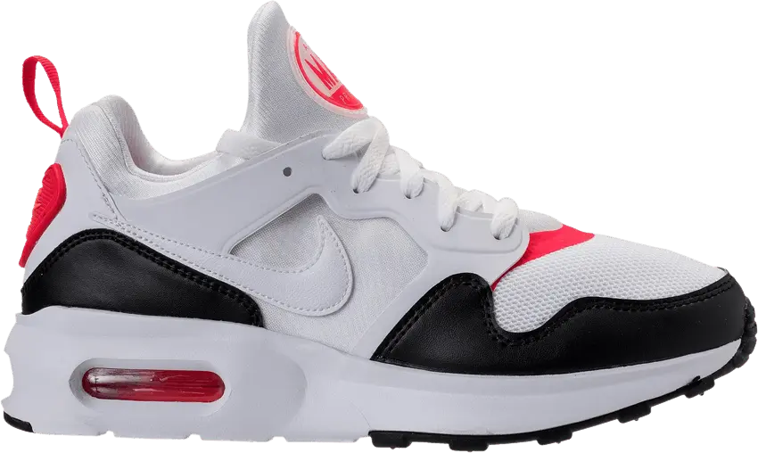  Nike Air Max Prime White/White-Siren Red-Black