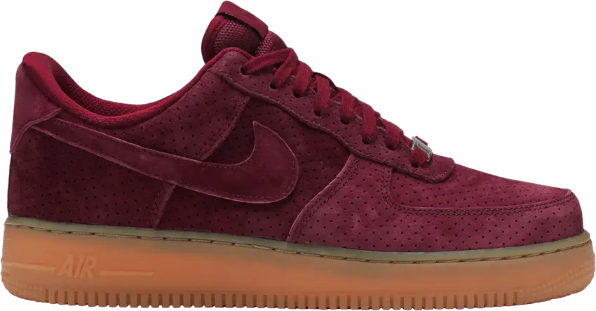  Nike Wmns Air Force 1 &#039;07 Suede &#039;Deep Garnet&#039;