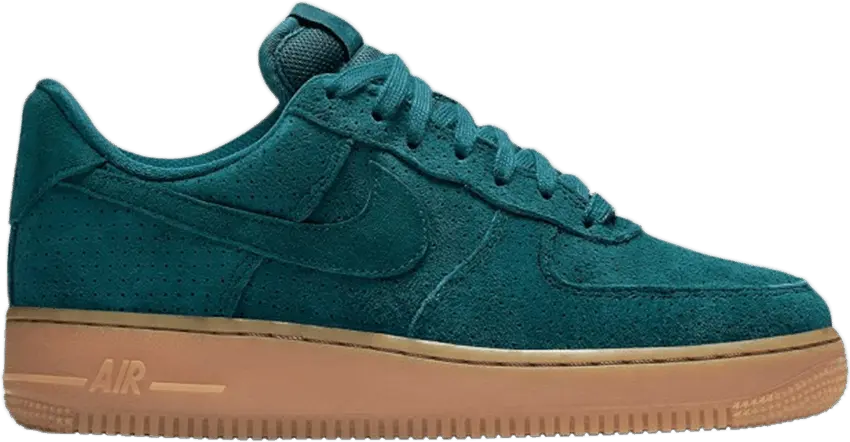  Nike Wmns Air Force 1 Low Suede &#039;Teal Gum&#039;