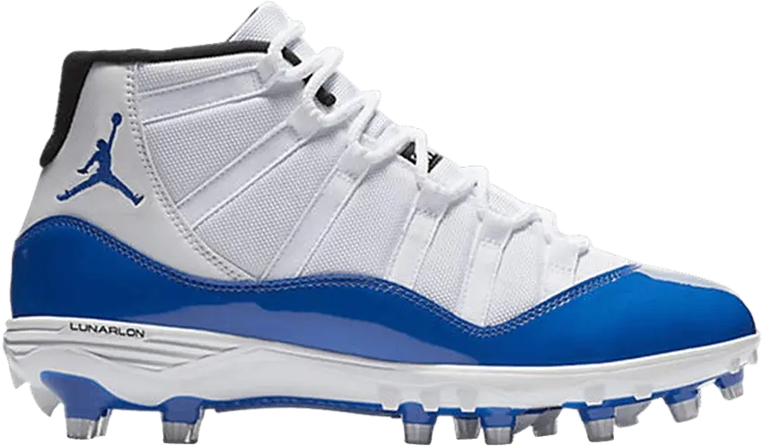  Jordan 11 Retro Cleat White Royal