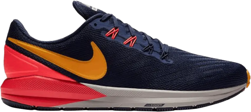  Nike Air Zoom Structure 22 &#039;Blackened Blue Orange Peel&#039;