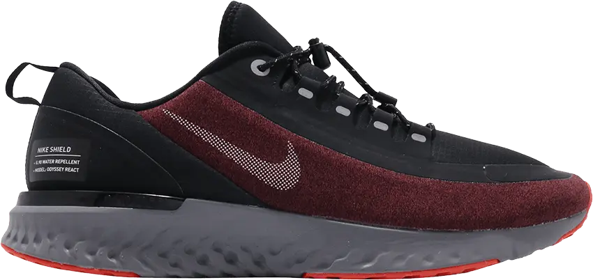  Nike Odyssey React Shield &#039;Black Red&#039;