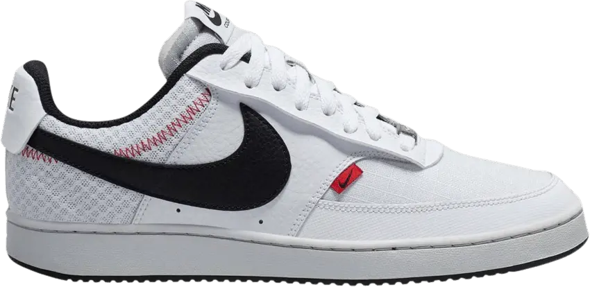  Nike Court Vision Low Premium White Black