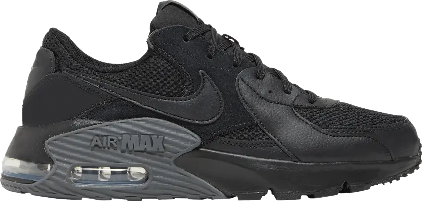  Nike Air Max Excee Black Dark Grey