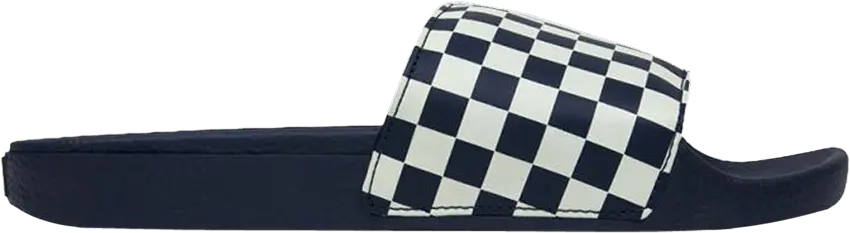 Vans Slide-On &#039;Checkerboard - Dress Blues&#039;