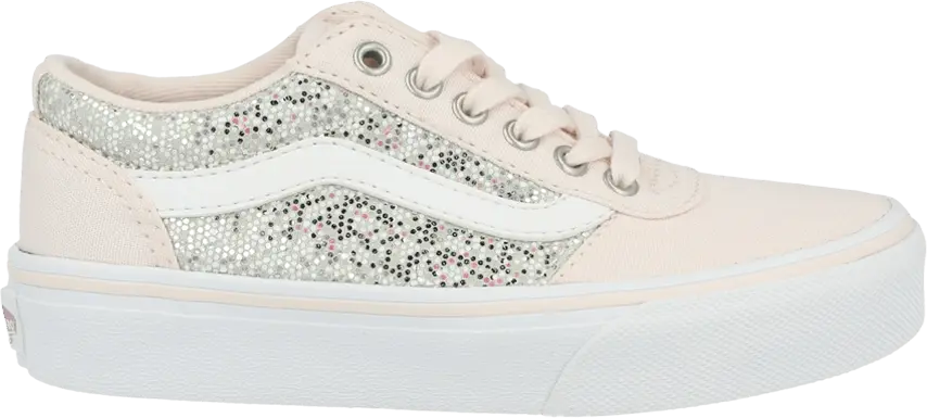  Vans Maddie Kids &#039;Glitter - Multi Pink&#039;