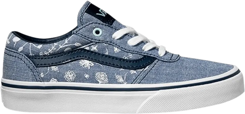  Vans Maddie Kids &#039;Doodle Floral&#039;