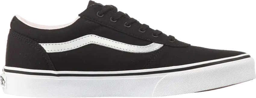  Vans Maddie Kids &#039;Black White&#039;