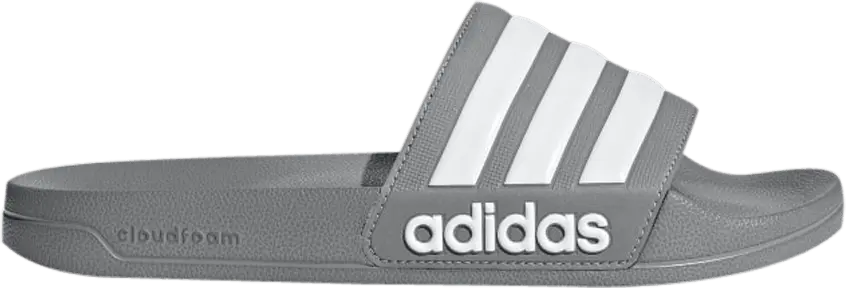  Adidas Adilette CloudFoam Slides &#039;Grey&#039;