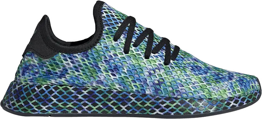  Adidas Deerupt &#039;Blue Splatter&#039;