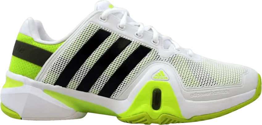  Adidas Adipower Barricade 8 &#039;White Green&#039;