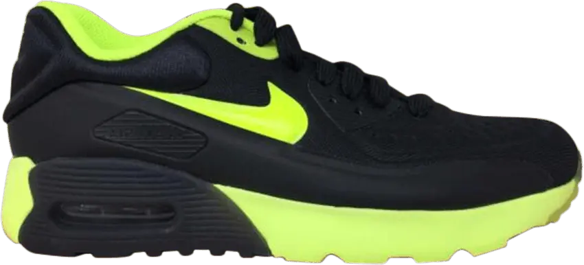  Nike Air Max 90 Ultra SE GS &#039;Black Volt&#039;