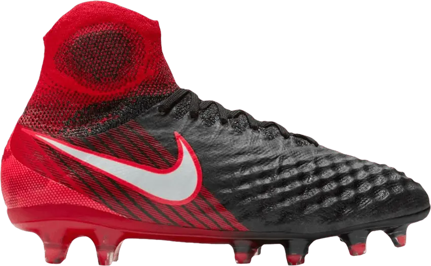 Nike Magista Obra 2 FG GS &#039;Black University Red&#039;