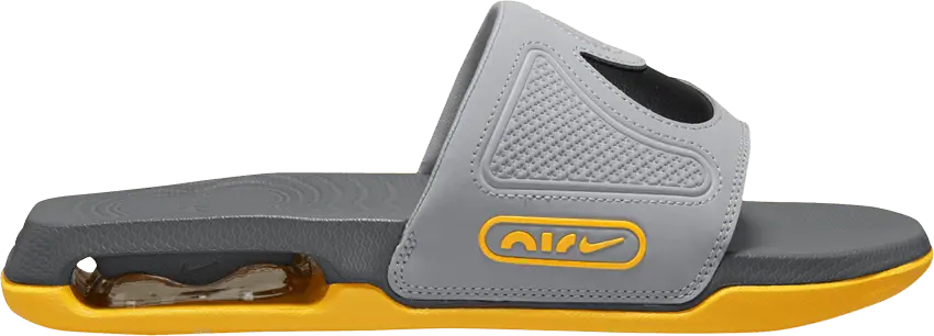 Nike Air Max Cirro Slide &#039;Wolf Grey Yellow&#039;