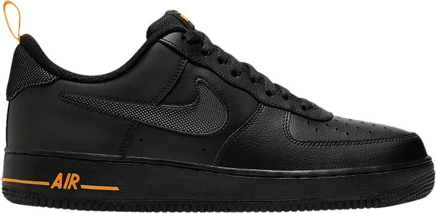  Nike Air Force 1 Low &#039;07 LV8 Cut Out Black