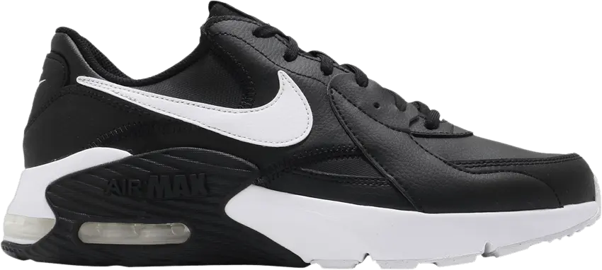  Nike Air Max Excee Leather &#039;Black White&#039;