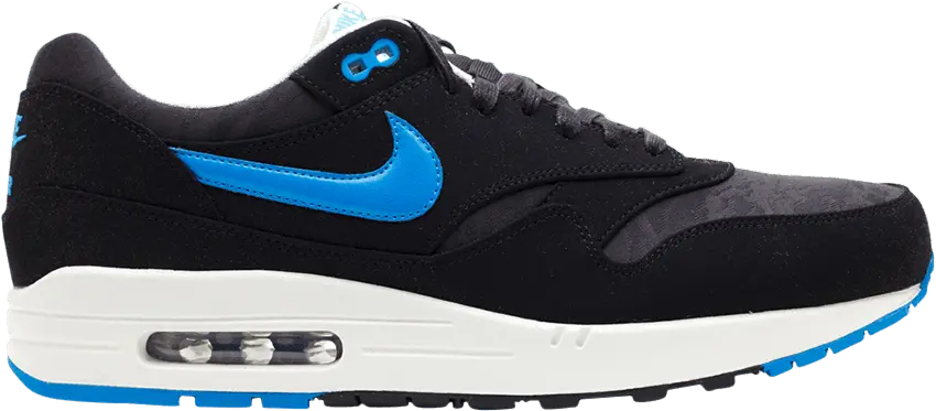  Nike Air Max 1 Premium &#039;Black Blue Hero&#039;