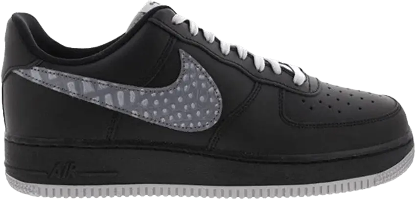  Nike Air Force 1 Low &#039;07 LV8 Black Cool Grey Dark Grey