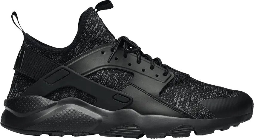  Nike Air Huarache Run Ultra Se Black Black-Dark Grey